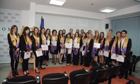University American College Skopje in Macedonia Holds its First Induction Ceremony