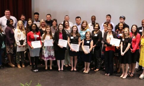 Athens State Business Honor Society Initiates New Members