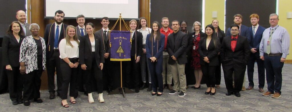 Zeta Pi Chapter at LaGrange College Induction