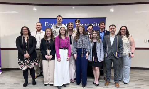 East Central University Inducts New Members into Delta Mu Delta Honor Society