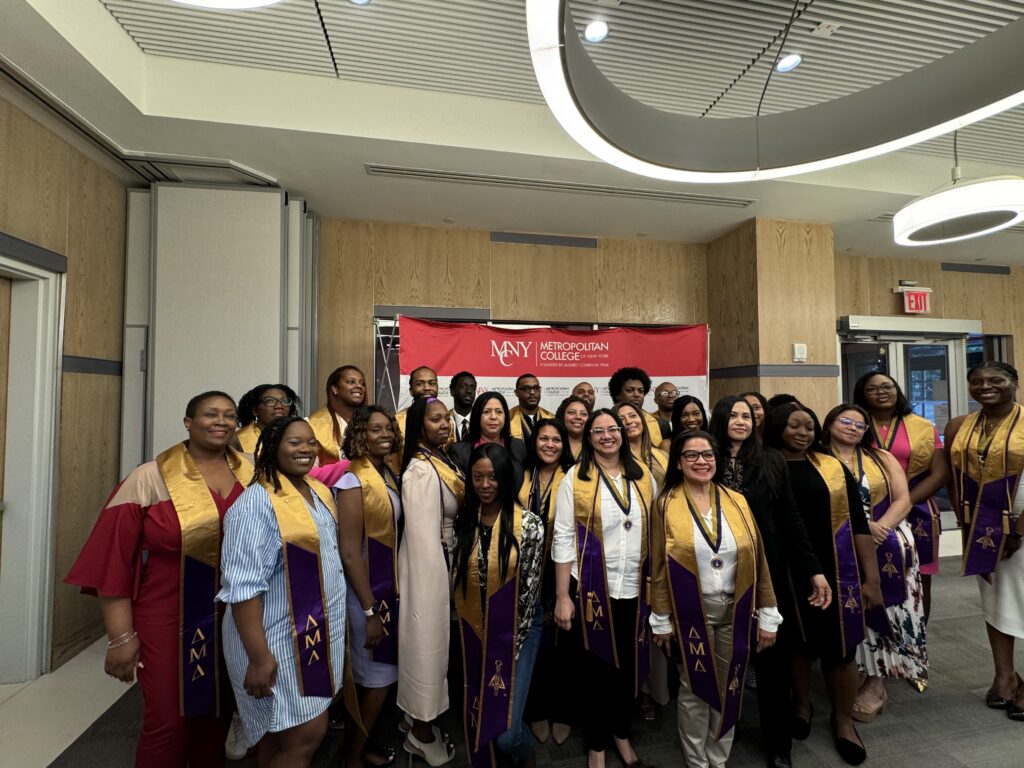 Metropolitan College of New York Inducts New Members in Spring 2024